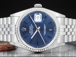 Rolex Datejust 36 Blu Jubilee Blue Jeans Dial - Double Dial 16234 